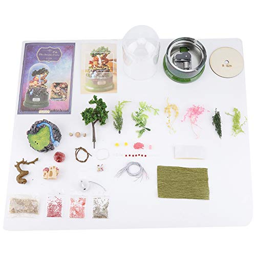 Miniatur-Modellpuppe, Handmontiert mit Staubschutz, Haus, Drehbar, Gartentagebuch, Englische Ausgabe, Spieluhr, Batterie Im Lieferumfang Enthalten Miniatur-Modellpuppe, Handmontiert mit Staubschutz, Haus, Drehbar, Gartentagebuch, Englische Ausgabe, Spieluhr, Batterie Im Lieferumfang Enthalten von KIMISS