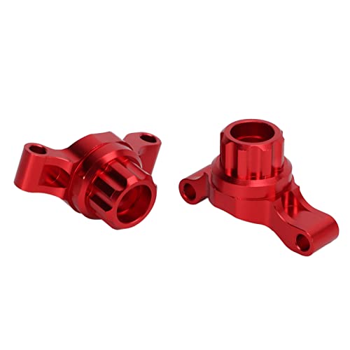 KIMISS Tt02B Alu Aluminiumoy Tt 02 Chassis Rc Aluminiumoy Hintere Lenkbecher Upgrade-Teile Für Tt02 1 10 Rc Autozubehör Rc Hinterer Lenkbecher (Rot) von KIMISS