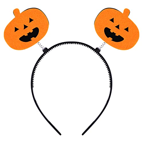 KINBOM Halloween Stirnband Halloween Ornaments Halloween Deko Halloween Dekoration Halloween-Kürbis-Stirnband Kürbis-Haarschmuck Halloween-Stirnband, Kürbis-Stirnband, Kürbis-Stirnband für Frauen von KINBOM