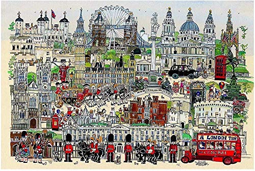 Jigsaw Puzzles for Adults 1000 Piece Jigsaw Puzzle 1000 Piece London Tour Puzzles Jigsaw Puzzles for Adults 1000 Piece Jigsaw Puzzle 1000 Piece London Tour Puzzles von KINGAM
