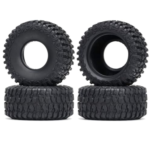 KINGCOO 4Stück 135mm All-Terrain Gummireifen Upgrade Teile für 1:7 Short Course Truck Desert Racer RC Modell Auto Truck (Reifen Nur) von KINGCOO