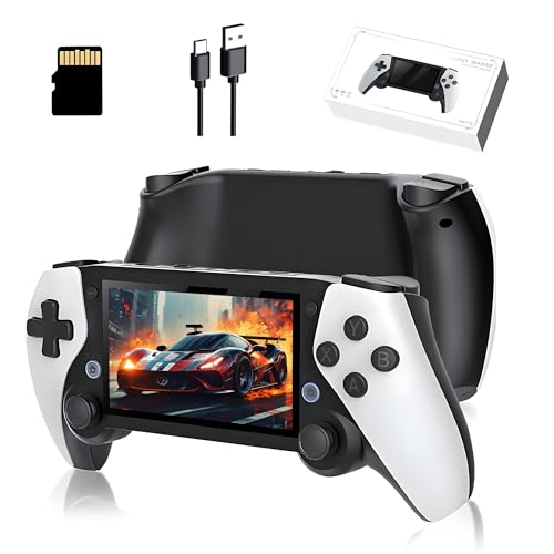 M25 Retro Video Spielkonsole 128G, Tragbare Handheld Spielkonsole vorinstalliert 30000+ Retro Spiele 25+ Emulatoren, EmuELEC System, 4,3-Zoll-LCD-Bildschirm, 480*272 Auflösung M25 Retro Video Spielkonsole 128G, Tragbare Handheld Spielkonsole vorinstalliert 30000+ Retro Spiele 25+ Emulatoren, EmuELEC System, 4,3-Zoll-LCD-Bildschirm, 480*272 Auflösung von KINMRIS