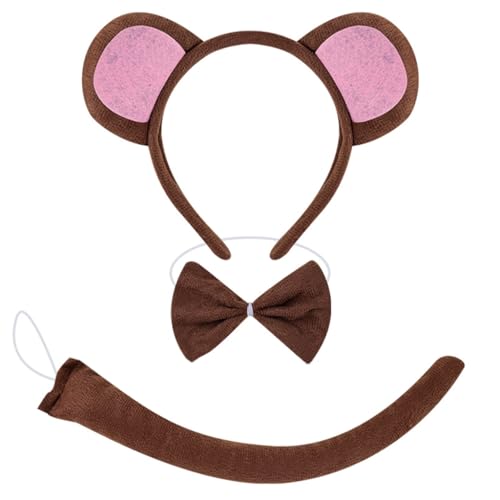KINSPON Affenkostüm für Halloween, Affe, Tierkostüm, Zubehör für Kinder, Jungen, Mädchen, Cosplay, Geburtstag, Weihnachten, Halloween KINSPON Affenkostüm für Halloween, Affe, Tierkostüm, Zubehör für Kinder, Jungen, Mädchen, Cosplay, Geburtstag, Weihnachten, Halloween von KINSPON