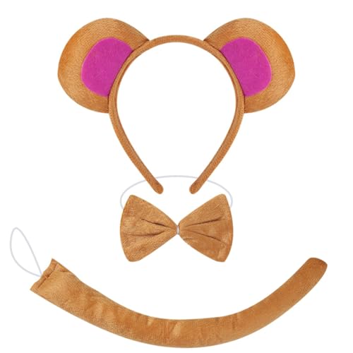 KINSPON Affenkostüm für Halloween, Affe, Tierkostüm, Zubehör für Kinder, Jungen, Mädchen, Cosplay, Geburtstag, Weihnachten, Halloween KINSPON Affenkostüm für Halloween, Affe, Tierkostüm, Zubehör für Kinder, Jungen, Mädchen, Cosplay, Geburtstag, Weihnachten, Halloween von KINSPON