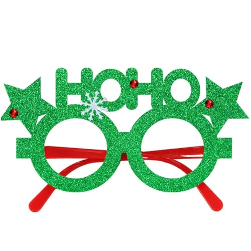 KINSPON Brillenrahmen für Weihnachtsfeiern, lustige Brillen, schönes Muster, Brille für Kostüm und Dekoration KINSPON Brillenrahmen für Weihnachtsfeiern, lustige Brillen, schönes Muster, Brille für Kostüm und Dekoration von KINSPON