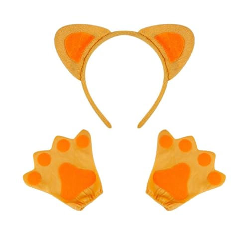 KINSPON Cosplay Plüsch Tier Ohr Stirnbänder Cartoon Kopfschmuck für festliche Feiern und Cosplay Event Motto Party Supplies KINSPON Cosplay Plüsch Tier Ohr Stirnbänder Cartoon Kopfschmuck für festliche Feiern und Cosplay Event Motto Party Supplies von KINSPON