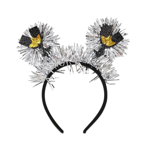 KINSPON Festival Kopfschmuck Karneval Kopfbedeckung Party Requisiten Silvester Stirnband Jahr 2025 Glitzer Puder Hairhoop alle Altersgruppen KINSPON Festival Kopfschmuck Karneval Kopfbedeckung Party Requisiten Silvester Stirnband Jahr 2025 Glitzer Puder Hairhoop alle Altersgruppen von KINSPON