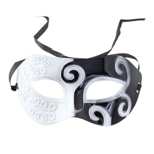 KINSPON Maskerade-Augenmaske für Damen und Herren, Halloween, Karneval, Maskerade, Augenmaske, Kostüm, Zubehör, halbes Gesicht KINSPON Maskerade-Augenmaske für Damen und Herren, Halloween, Karneval, Maskerade, Augenmaske, Kostüm, Zubehör, halbes Gesicht von KINSPON