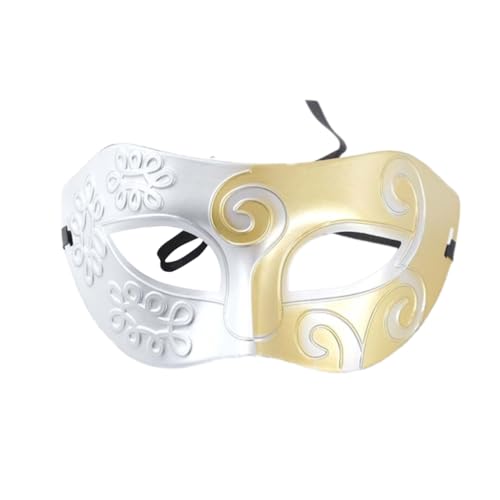 KINSPON Maskerade-Augenmaske für Damen und Herren, Halloween, Karneval, Maskerade, Augenmaske, Kostüm, Zubehör, halbes Gesicht KINSPON Maskerade-Augenmaske für Damen und Herren, Halloween, Karneval, Maskerade, Augenmaske, Kostüm, Zubehör, halbes Gesicht von KINSPON