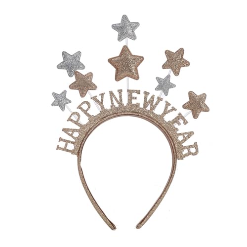 KINSPON Trendiger Stern-Kopfschmuck, Haarschmuck für Partys, Hochzeiten und Bühnenakte, leicht und einfach zu verwenden KINSPON Trendiger Stern-Kopfschmuck, Haarschmuck für Partys, Hochzeiten und Bühnenakte, leicht und einfach zu verwenden von KINSPON