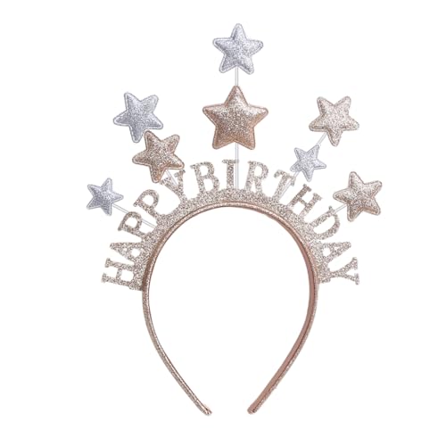 KINSPON Trendiger Stern-Kopfschmuck, Haarschmuck für Partys, Hochzeiten und Bühnenakte, leicht und einfach zu verwenden KINSPON Trendiger Stern-Kopfschmuck, Haarschmuck für Partys, Hochzeiten und Bühnenakte, leicht und einfach zu verwenden von KINSPON