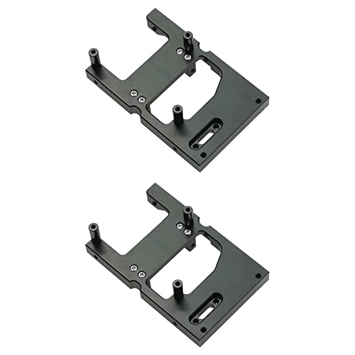 2 x RC Car Metal Steering Warehouse Feste Montagehalterung für B14 B24 C14 C24 Q65 MN D90 D99S Mn45, Schwarz 2 x RC Car Metal Steering Warehouse Feste Montagehalterung für B14 B24 C14 C24 Q65 MN D90 D99S Mn45, Schwarz von KINYARD