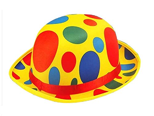Clownhut Narr Mütze Kostüm Karneval Halloween Cosplay Zubehör Herren Damen Modell 1 Lustig Theaterkostüm Clownhut Narr Mütze Kostüm Karneval Halloween Cosplay Zubehör Herren Damen Modell 1 Lustig Theaterkostüm von KIRALOVE