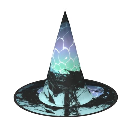 Botanisch gewebte Hexenhut für Halloween, Hexenhut für Kinder und Frauen, ideal für Halloween Party und Kostüme Botanisch gewebte Hexenhut für Halloween, Hexenhut für Kinder und Frauen, ideal für Halloween Party und Kostüme von KIRROWE