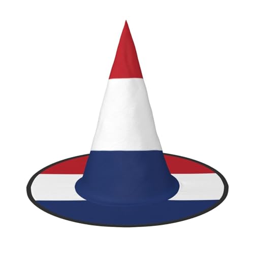 Holländische Halloween-Flagge, Hexenhut für Kinder und Frauen, ideal für Halloweenparty und Kostüme von KIRROWE