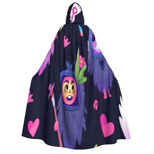 KIRROWE Alien Flyer Kapuzenumhang für Erwachsene – perfektes Kostüm für Halloween-Cosplays und Mottopartys KIRROWE Alien Flyer Kapuzenumhang für Erwachsene – perfektes Kostüm für Halloween-Cosplays und Mottopartys von KIRROWE