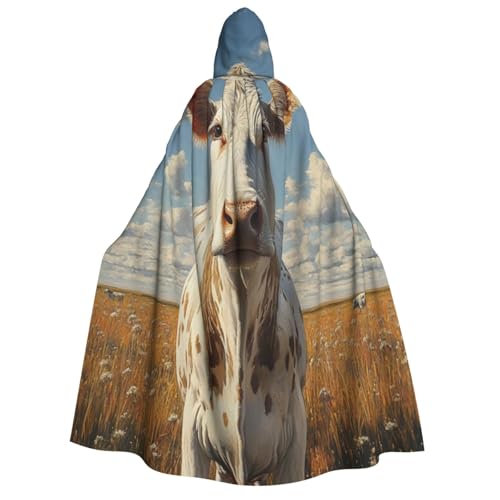 KIRROWE Cattle on the Prairie Hooded Cloak for Adults - Perfect Costume for Halloween Cosplays and Themed Parties KIRROWE Cattle on the Prairie Hooded Cloak for Adults - Perfect Costume for Halloween Cosplays and Themed Parties von KIRROWE