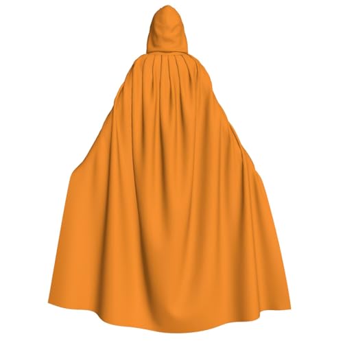 KIRROWE Dunkelgelber Kapuzenumhang für Erwachsene – perfektes Kostüm für Halloween, Cosplays und Mottopartys KIRROWE Dunkelgelber Kapuzenumhang für Erwachsene – perfektes Kostüm für Halloween, Cosplays und Mottopartys von KIRROWE