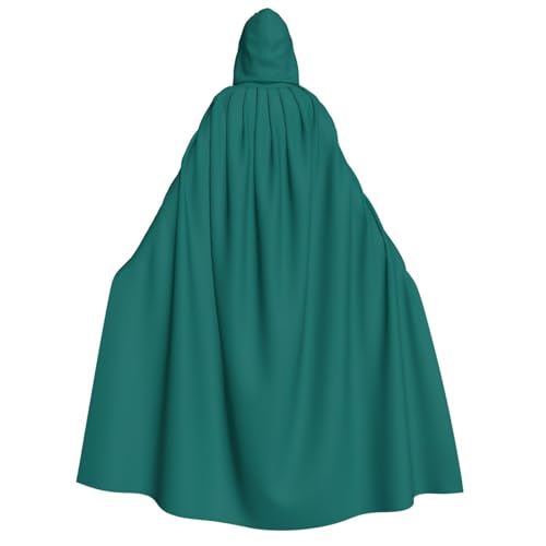 KIRROWE Natürlicher grüner Kapuzenumhang für Erwachsene – perfektes Kostüm für Halloween-Cosplays und Mottopartys KIRROWE Natürlicher grüner Kapuzenumhang für Erwachsene – perfektes Kostüm für Halloween-Cosplays und Mottopartys von KIRROWE