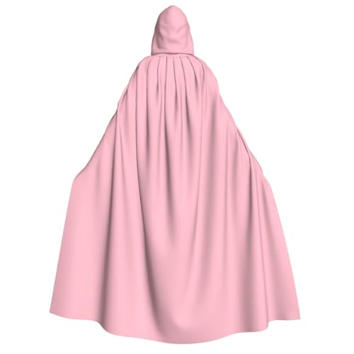 KIRROWE Natürlicher rosa Kapuzenumhang für Erwachsene – perfektes Kostüm für Halloween-Cosplays und Motto-Partys KIRROWE Natürlicher rosa Kapuzenumhang für Erwachsene – perfektes Kostüm für Halloween-Cosplays und Motto-Partys von KIRROWE