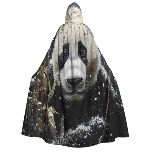 KIRROWE Panda Kapuzenumhang für Erwachsene – perfektes Kostüm für Halloween-Cosplays und Mottopartys KIRROWE Panda Kapuzenumhang für Erwachsene – perfektes Kostüm für Halloween-Cosplays und Mottopartys von KIRROWE