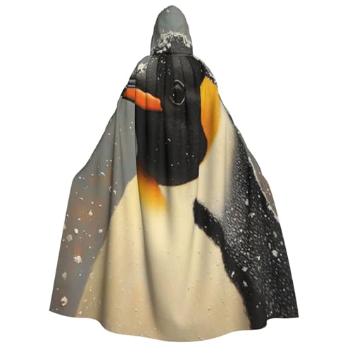 KIRROWE Penguins Kapuzenumhang für Erwachsene – perfektes Kostüm für Halloween-Cosplays und Mottopartys KIRROWE Penguins Kapuzenumhang für Erwachsene – perfektes Kostüm für Halloween-Cosplays und Mottopartys von KIRROWE