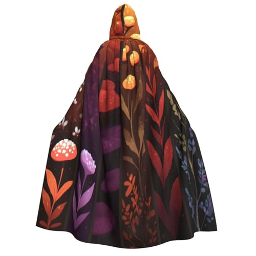 KIRROWE Pflanzenwald in Glasröhren, Kapuzenumhang für Erwachsene, perfektes Kostüm für Halloween, Cosplays und Mottopartys KIRROWE Pflanzenwald in Glasröhren, Kapuzenumhang für Erwachsene, perfektes Kostüm für Halloween, Cosplays und Mottopartys von KIRROWE