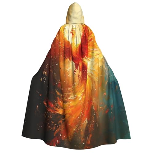 KIRROWE Phoenix Kapuzenumhang für Erwachsene, perfektes Kostüm für Halloween, Cosplays und Mottopartys KIRROWE Phoenix Kapuzenumhang für Erwachsene, perfektes Kostüm für Halloween, Cosplays und Mottopartys von KIRROWE