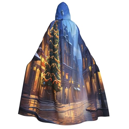 KIRROWE Weihnachtsabend Kapuzenumhang für Erwachsene - Perfektes Kostüm für Halloween-Cosplays und Mottopartys KIRROWE Weihnachtsabend Kapuzenumhang für Erwachsene - Perfektes Kostüm für Halloween-Cosplays und Mottopartys von KIRROWE