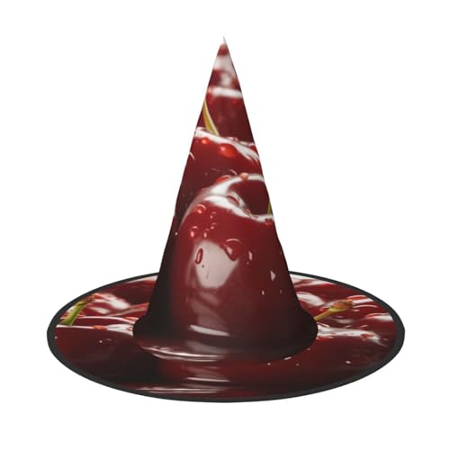 Leckere Obst Hexenhut für Halloween, Hexenhut für Kinder und Frauen, ideal für Dekoration und Halloweenparty Kostüme von KIRROWE