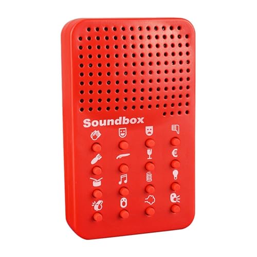 KIRVOS Lustiger Soundgenerator – Soundbox mit 16 witzigen Effekten für Streiche, Partys und Comedy-Momente. Perfekt als Geschenkidee (Weihnachten, Geburtstag) – 1 Stück, unbegrenzter Spaßgarant! von KIRVOS