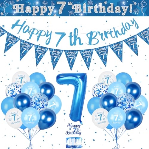 7. Geburtstags Jungen, Luftballon 7. Geburtstag Blau, Geburtstag Lange Banner, Ballon 7 Deko zum Geburtstag, Riesen Folienballon 7 Blau, Happy Birthday Girlande Banner, Deko 7 Geburtstag Jungen 7. Geburtstags Jungen, Luftballon 7. Geburtstag Blau, Geburtstag Lange Banner, Ballon 7 Deko zum Geburtstag, Riesen Folienballon 7 Blau, Happy Birthday Girlande Banner, Deko 7 Geburtstag Jungen von KISPATTI