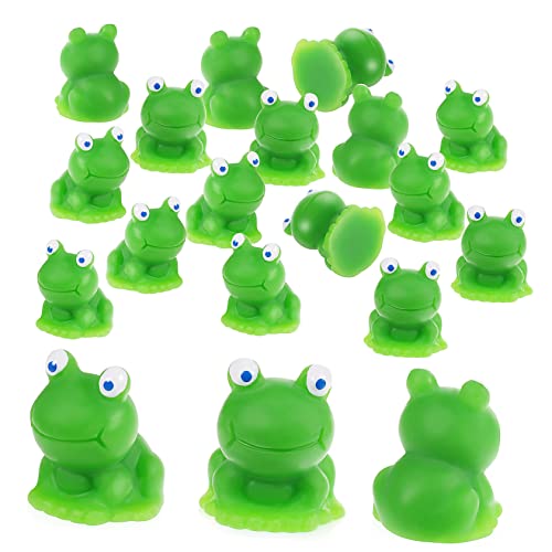 KITANDOVE 20Stücke Kleine Froschfiguren Harz Realistische Tierfiguren für Miniaturlandschaften Garten Dekoration für Freunde Langlebige Ornamente KITANDOVE 20Stücke Kleine Froschfiguren Harz Realistische Tierfiguren für Miniaturlandschaften Garten Dekoration für Freunde Langlebige Ornamente von KITANDOVE