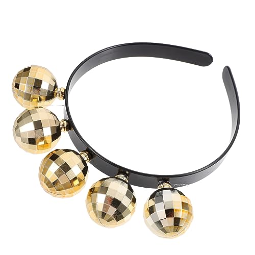 KITANDOVE Disco Ball Haarband Für Erwachsene Einzigartiges Party Haaraccessoire Für Geburtstagsfeiern Und Neujahrsfeiern Glitzernde Kopfbedeckung Für Festivals Und Anlässe KITANDOVE Disco Ball Haarband Für Erwachsene Einzigartiges Party Haaraccessoire Für Geburtstagsfeiern Und Neujahrsfeiern Glitzernde Kopfbedeckung Für Festivals Und Anlässe von KITANDOVE
