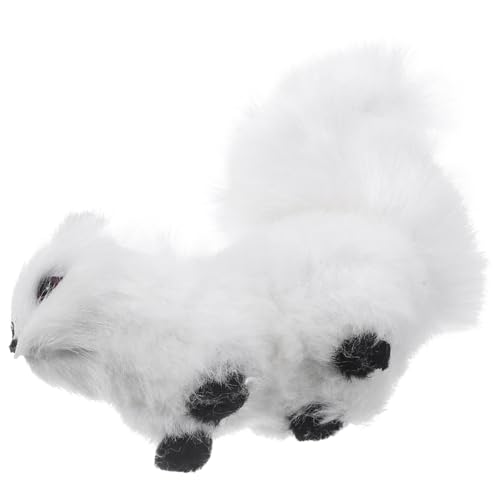 KITANDOVE Kleine Plüsch-eichhörnchenfigur Lebendiges Mini-Tier-Ornament Pelziges Eichhörnchen Schreibtisch-Accessoire KITANDOVE Kleine Plüsch-eichhörnchenfigur Lebendiges Mini-Tier-Ornament Pelziges Eichhörnchen Schreibtisch-Accessoire von KITANDOVE