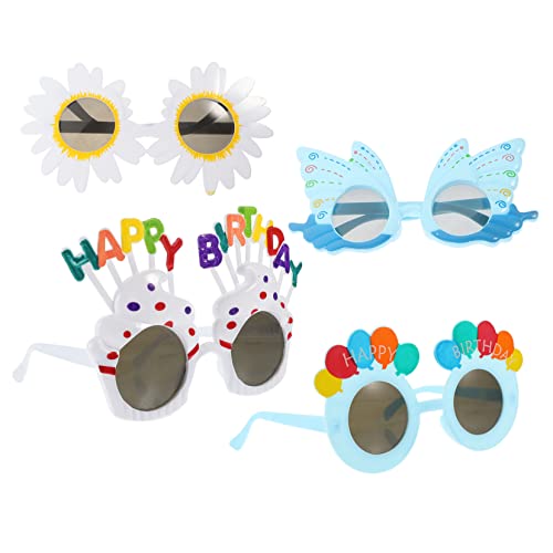 KITANDOVE Lustige Brille Geburtstagsparty-sonnenbrille Party-zubehör Happy Birthday-brillen-dekoration Requisiten Für Erwachsene Und Kinder von KITANDOVE