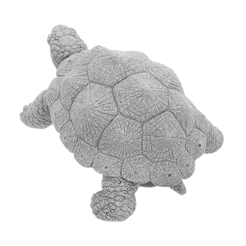 KITANDOVE Miniaturisierte Schildkröte Figurine für Zaubergärten Realistische Dekoration für Sukkulenten Pflanzer Aquarien Bedeutungsvolles Wohnaccessoire Detailreiche Handwerkskunst von KITANDOVE