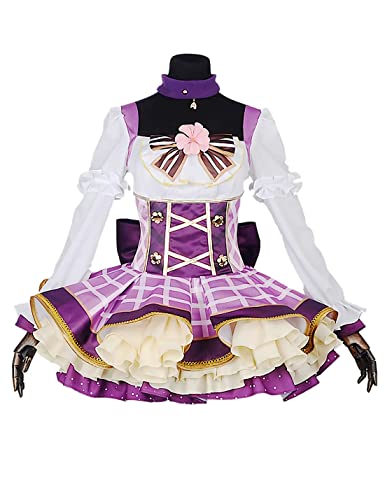 Anime Cosplay Kostüm Love Live Nozomi Tojo Bouquet Awakening Mädchen Lolita Uniform Kleid Anzug von KITAT