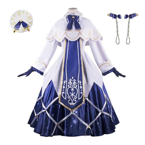 Cosplay-Kostüm, Anime, Damen, Lolita, Röcke, Kleid, Uniform, Anzug, Halloween, Party-Outfit mit Hut, Größe L Cosplay-Kostüm, Anime, Damen, Lolita, Röcke, Kleid, Uniform, Anzug, Halloween, Party-Outfit mit Hut, Größe L von KITAT