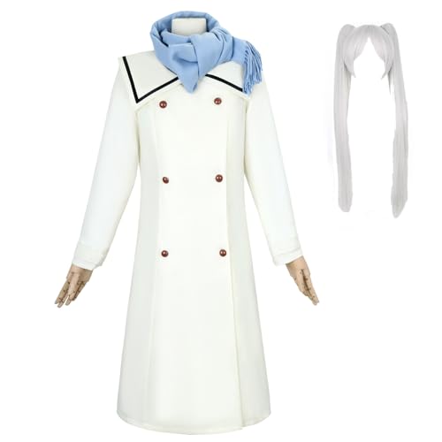 Cosplay-Kostüm, Anime-Umhang, Uniform, Anzug, Halloween-Party, Outfit mit Perücke (M, Kleidung + Perücke) von KITAT