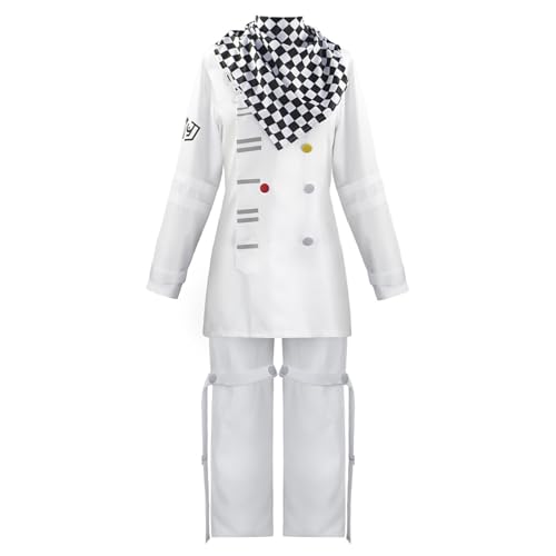 Cosplay-Kostüm Anime Kokichi Oma Jacke, Umhang, Uniform, Anzug, Halloween-Party-Outfit (Kleidung, Größe 3XL) von KITAT