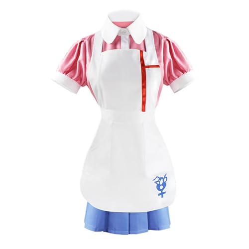 Cosplay Kostüm Anime Mikan Tsumiki Rock Kleid Uniform Anzüge Halloween Party Outfit (klein) von KITAT
