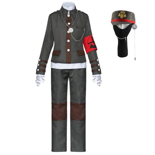 KITAT Cosplay-Kostüm, Anime, Korekiyo, Shinguji-Jacke, Hut, Uniform, Anzug, Halloween-Party-Outfit, Größe L KITAT Cosplay-Kostüm, Anime, Korekiyo, Shinguji-Jacke, Hut, Uniform, Anzug, Halloween-Party-Outfit, Größe L von KITAT