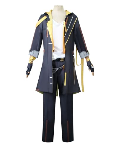 KITAT Cosplay-Kostüm, Trailblazer, Anime, Honkai-Sternschiene, komplettes Set, Uniform, Halloween-Party, Unisex-Outfit (Man, XS) von KITAT