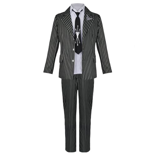 KITAT Cosplay Kostüm Anime Kuzuryuu Fuyuhiko Jacke Hemd Uniform Anzug Halloween Party Outfit (klein) von KITAT
