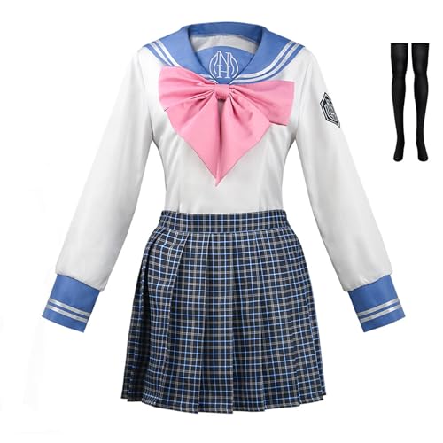 KITAT Cosplay Kostüm Anime Maizono Sayaka Rock Kleid Matrosen Anzüge Halloween Party Outfit (Größe M) von KITAT