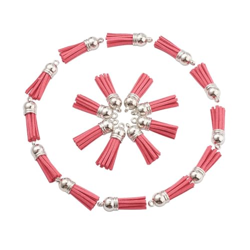 KIXZSAZ 100 Teile/Satz Multi Color Schlüsselbund Quaste Mit Fransen Zubehör Geschenke Und Geschenke DIY Tasse Zubehör Gold Kappe, rosa Silber KIXZSAZ 100 Teile/Satz Multi Color Schlüsselbund Quaste Mit Fransen Zubehör Geschenke Und Geschenke DIY Tasse Zubehör Gold Kappe, rosa Silber von KIXZSAZ