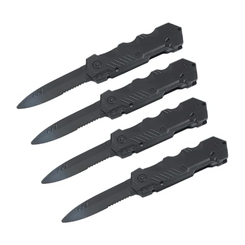KIXZSAZ 4Pcs Teleskop Outdoor Training Lustige Halloween Prop Kunststoff Glatte Dolch Modell Hause Eltern Kind Zubehör von KIXZSAZ