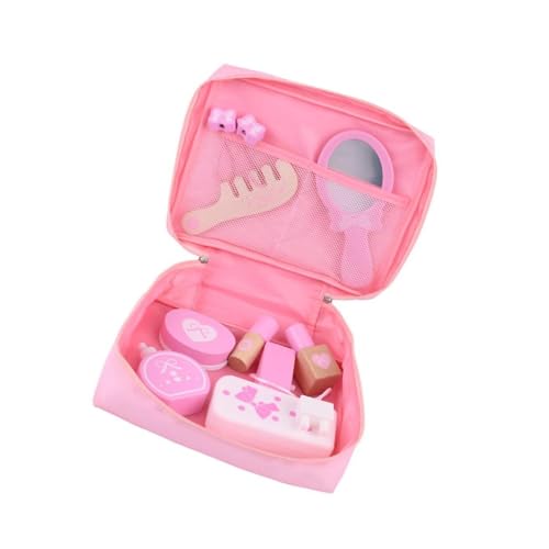 KIXZSAZ 9 teiliges Rollenspiel Make up Set aus Holz für Mädchen. Haartrockner Set im Lieferumfang enthalten, Typ 4 KIXZSAZ 9 teiliges Rollenspiel Make up Set aus Holz für Mädchen. Haartrockner Set im Lieferumfang enthalten, Typ 4 von KIXZSAZ