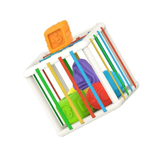 KIXZSAZ Baby Form Sortierspielzeug Fähigkeiten Training Block Spiele Spielzeug Kognitive Kinder Lernen Matching Block Geburtstagsgeschenke, Typ 1 KIXZSAZ Baby Form Sortierspielzeug Fähigkeiten Training Block Spiele Spielzeug Kognitive Kinder Lernen Matching Block Geburtstagsgeschenke, Typ 1 von KIXZSAZ